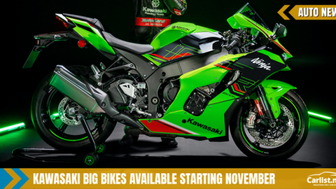 Four Kawasaki big bike models launched at MotoGP Sepang - From RM63,800