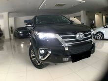Toyota Fortuner SRZ 2.7 Matic th 2016 Coklat Tua Km 28rb Mulus