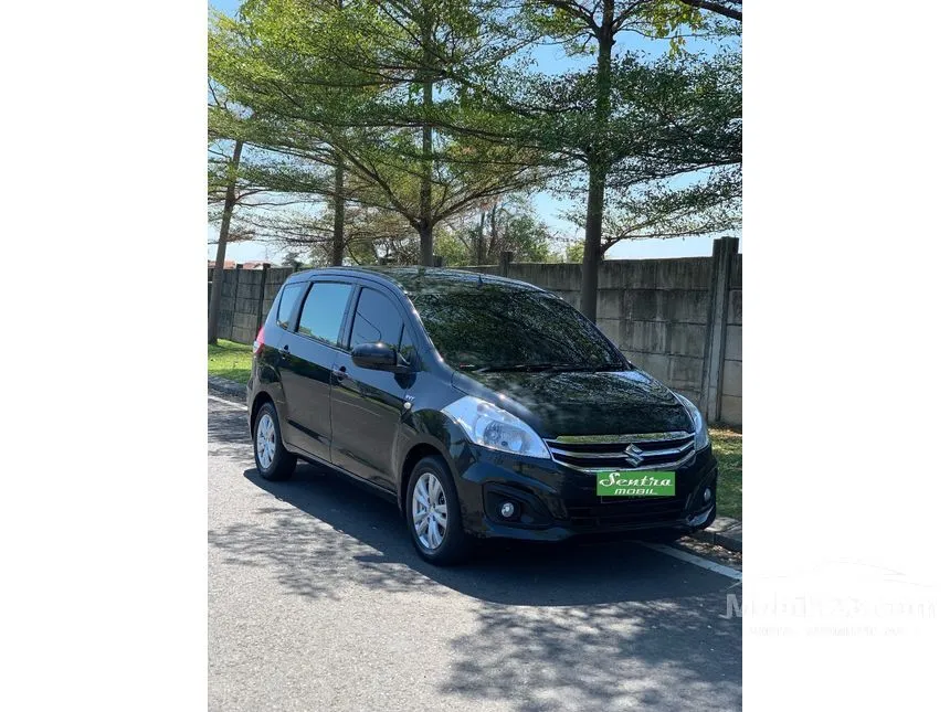 Jual Mobil Suzuki Ertiga 2015 GL 1.4 di Jawa Timur Automatic MPV Hitam Rp 137.999.999
