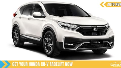 Honda CR-V Facelift Unveiled - 1.5L TC-P 4WD Variant Added To The Line-Up