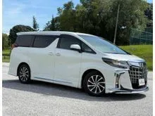 2015 Toyota Alphard 2.5 SA ( CONVERTED NEW FACELIFT 2018 , MODELLISTA BODYKIT , 360 CAM , POWER DOOR , POWER BOOT , MOONROOF , JBL , LOW MILEAGE )