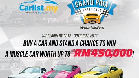 Win a Muscle Car Worth Up to RM450,000!