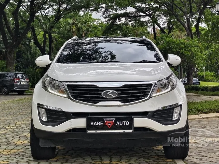 Jual Mobil KIA Sportage 2013 EX 2.0 di DKI Jakarta Automatic SUV Putih Rp 140.000.000