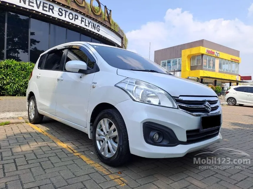 Jual Mobil Suzuki Ertiga 2016 GL 1.4 di DKI Jakarta Automatic MPV Putih Rp 128.500.000