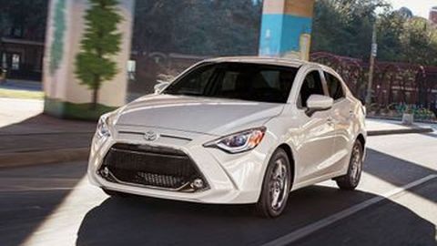 Toyota Yaris Sedan Tampil di New York