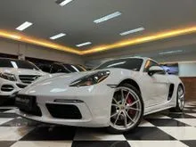 2022 Porsche 718 2.5 Cayman S Coupe NIK2022 Facelift White On Red Full Option #AUTOHIGH #BEST DEAL