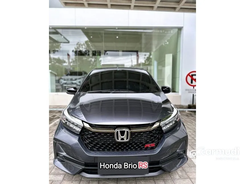 Jual Mobil Honda Brio 2024 RS 1.2 di Jawa Barat Automatic Hatchback Hitam Rp 223.199.000