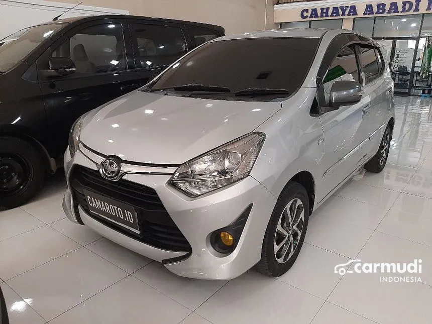 Jual Mobil Toyota Agya 2018 G 1.2 di Jawa Timur Automatic Hatchback Silver Rp 120.000.000