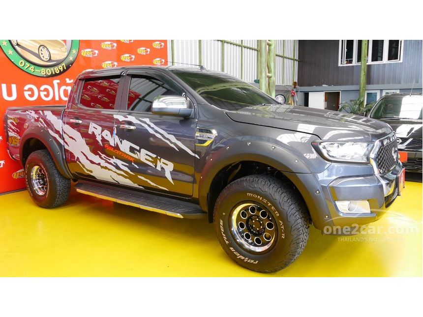 Ford Ranger 2017 Hi-Rider XLT 2.2 in ภาคใต้ Manual Pickup สีเทา for ...