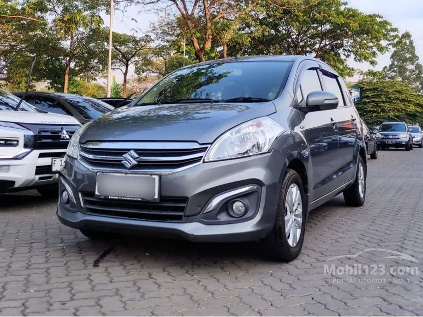 Jual Mobil Suzuki Ertiga 2018 GX 1.4 di Banten Automatic MPV Abu