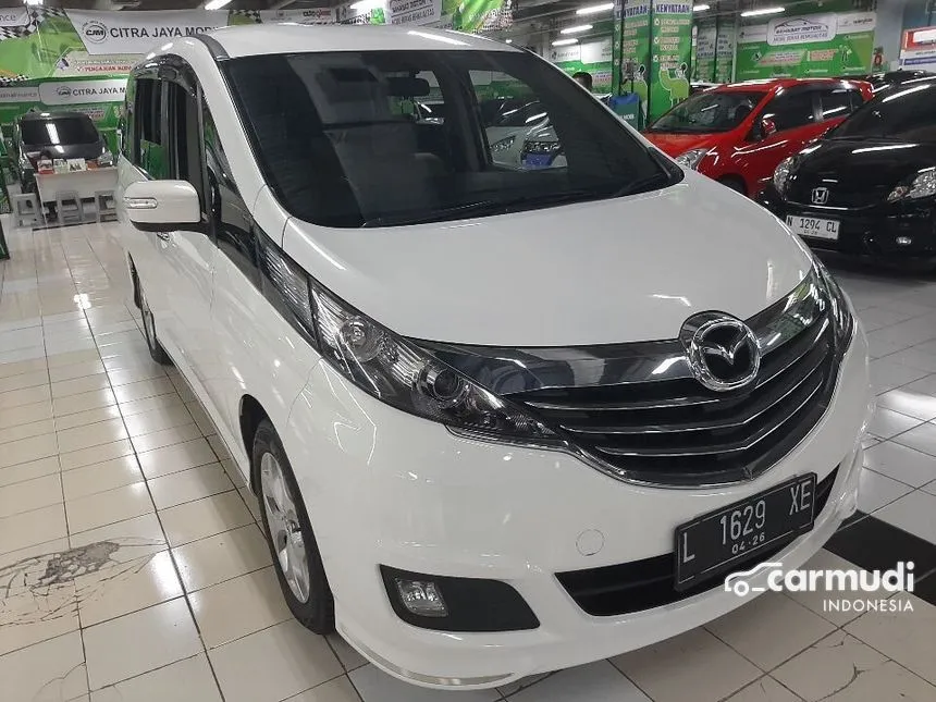 Jual Mobil Mazda Biante 2015 2.0 SKYACTIV A/T 2.0 di Jawa Timur Automatic MPV Putih Rp 192.500.000