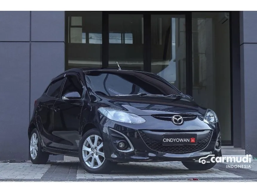 Jual Mobil Mazda 2 2013 V 1.5 di Banten Automatic Hatchback Hitam Rp 105.000.000
