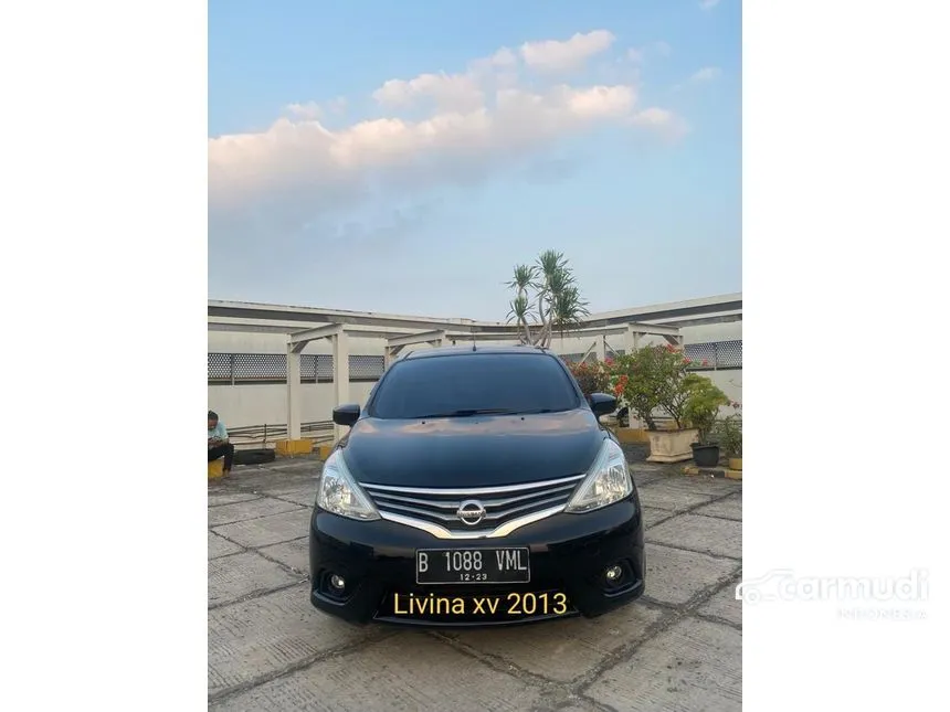 Jual Mobil Nissan Grand Livina 2013 XV 1.5 di DKI Jakarta Automatic MPV Hitam Rp 106.000.000