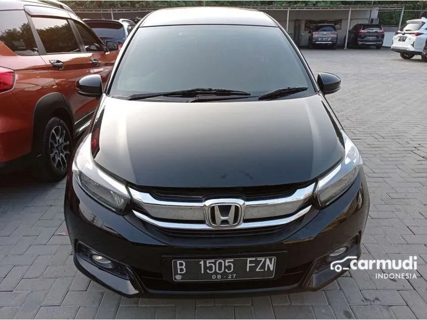 Jual Mobil Honda Mobilio 2017 E 1.5 di Banten Manual MPV Hitam Rp 136.900.000