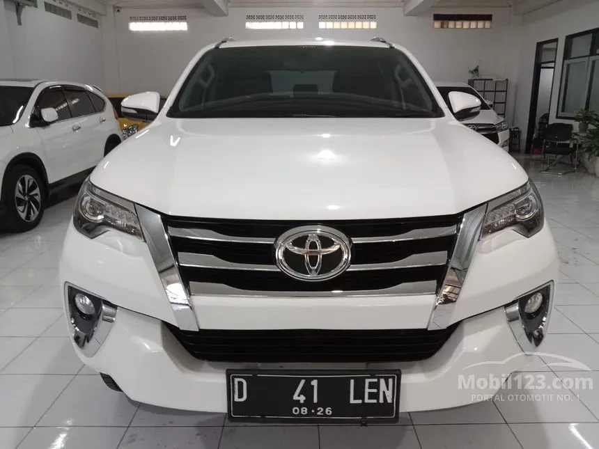 Jual Mobil Toyota Fortuner 2016 G 2.4 di Jawa Barat Automatic SUV Putih Rp 370.000.000
