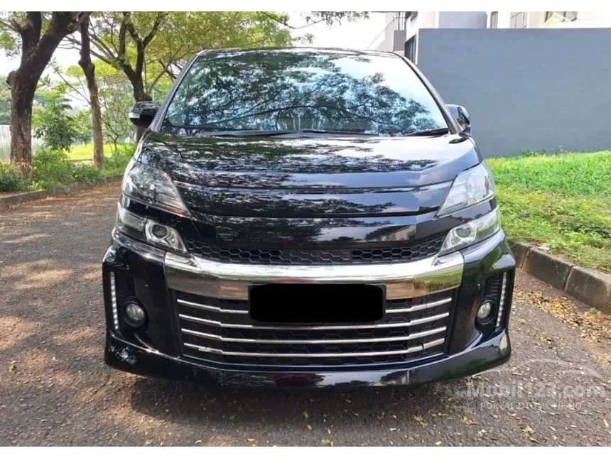Jual Mobil Toyota Vellfire 2013 Z GS 2.4 di DKI Jakarta Automatic Van Wagon Hitam Rp 339.900.000