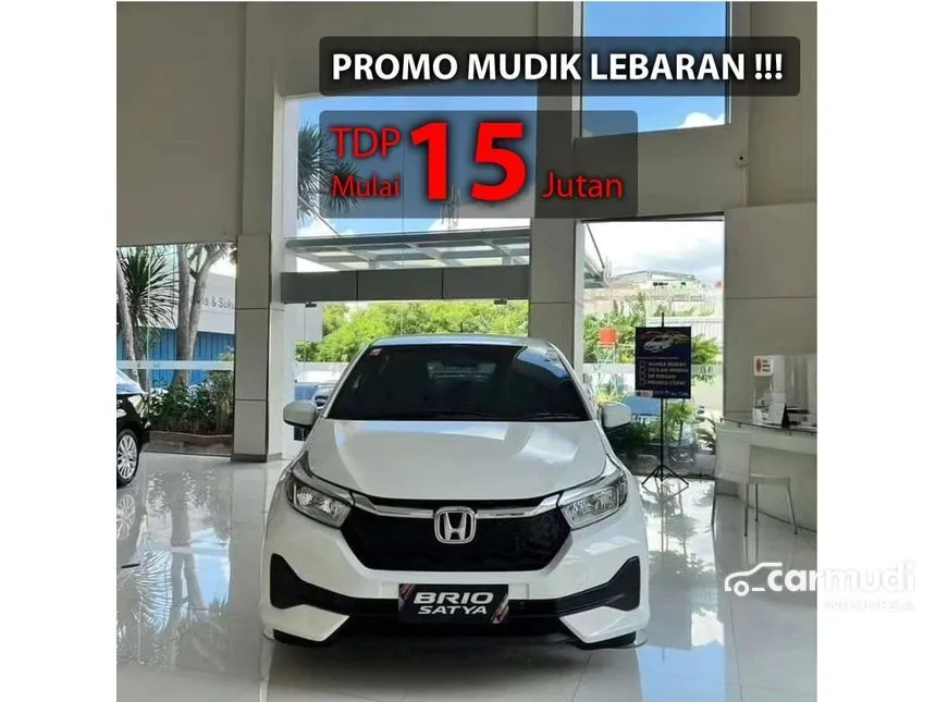 Jual Mobil Honda Brio 2024 E Satya 1.2 di DKI Jakarta Automatic Hatchback Putih Rp 5.000.000