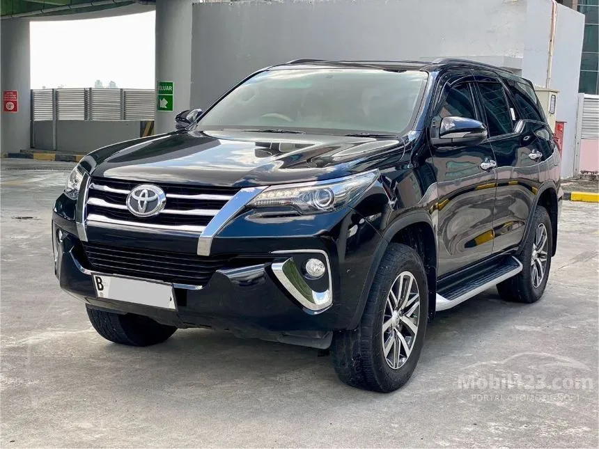 Jual Mobil Toyota Fortuner 2018 VRZ 2.4 di DKI Jakarta Automatic SUV Hitam Rp 389.000.000