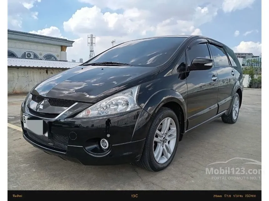 Jual Mobil Mitsubishi Grandis 2008 GT 2.4 di DKI Jakarta Automatic MPV Hitam Rp 97.000.000