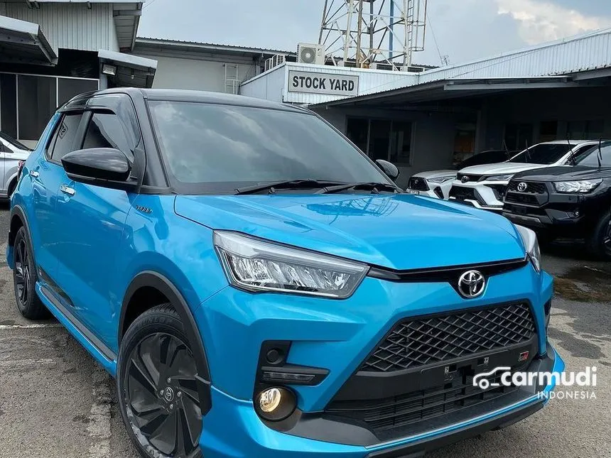Jual Mobil Toyota Raize 2024 GR Sport 1.0 di Jawa Barat Automatic Wagon Biru Rp 220.000.000