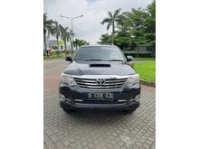2015 Toyota Fortuner 2.5 G SUV AT Matic Hitam Terawat