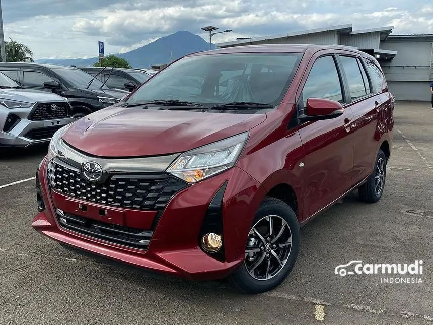 Jual Mobil Toyota Calya 2024 G 1.2 di Banten Manual MPV Merah Rp 135.000.000