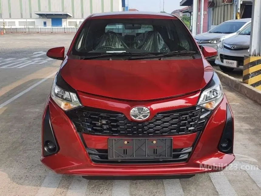 Jual Mobil Toyota Calya 2024 E 1.2 di Banten Manual MPV Merah Rp 162.200.000
