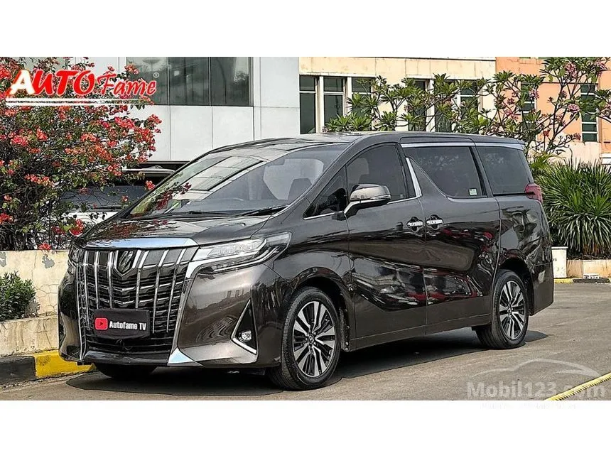 Jual Mobil Toyota Alphard 2018 X 2.5 di DKI Jakarta Automatic Van Wagon Coklat Rp 585.000.000