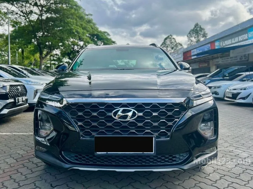 Jual Mobil Hyundai Santa Fe 2019 CRDi GRAND 2.2 di Jawa Barat Automatic SUV Hitam Rp 398.500.000
