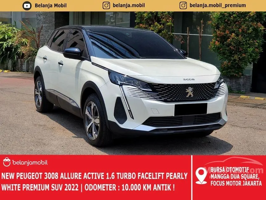 Jual Mobil Peugeot 3008 2022 Allure Plus 1.6 di DKI Jakarta Automatic SUV Putih Rp 435.000.000