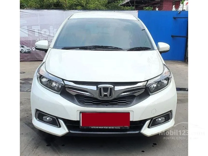 Jual Mobil Honda Mobilio 2018 E 1.5 di Banten Automatic MPV Putih Rp 155.000.000