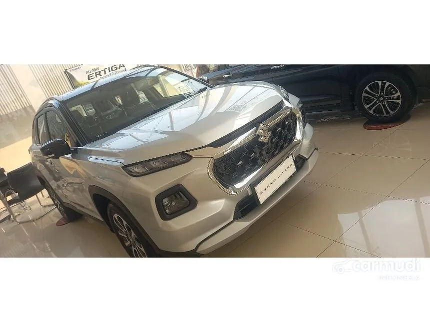 Jual Mobil Suzuki Grand Vitara 2024 MHEV GX Two Tone 1.5 di Banten Automatic SUV Silver Rp 311.111.000
