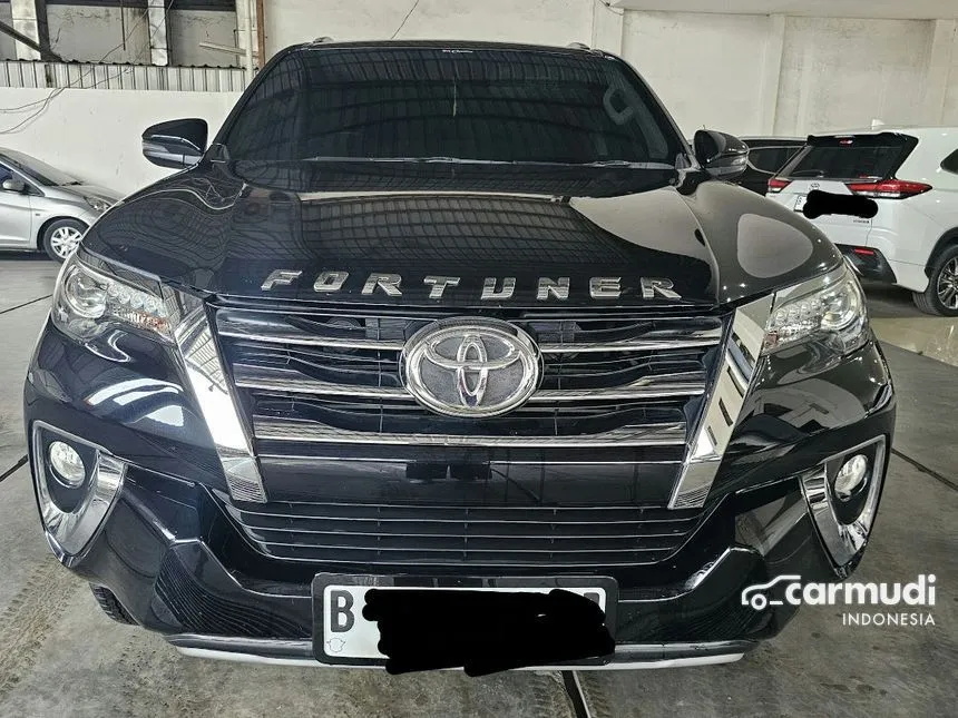 Jual Mobil Toyota Fortuner 2017 G 2.4 di DKI Jakarta Manual SUV Hitam Rp 275.000.000