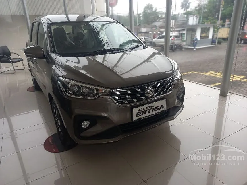 Jual Mobil Suzuki Ertiga 2024 Hybrid GX 1.5 di Banten Automatic MPV Abu