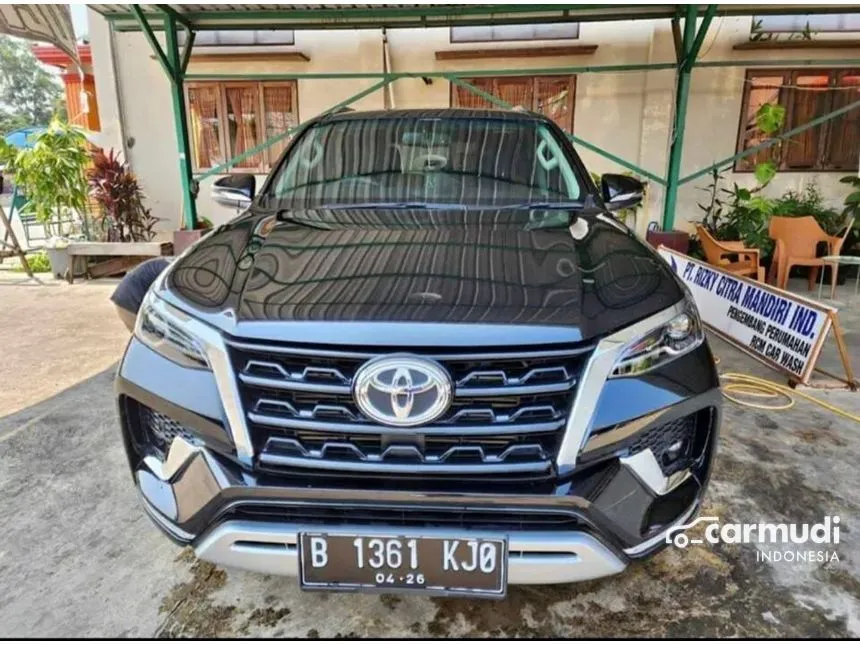 Jual Mobil Toyota Fortuner 2021 G 2.4 di Jawa Barat Automatic SUV Hitam Rp 399.000.000