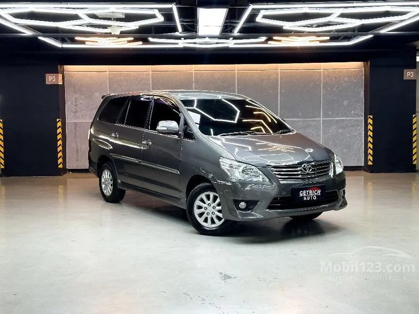 Jual Mobil Toyota Kijang Innova 2012 V 2.0 di DKI Jakarta Automatic MPV Abu