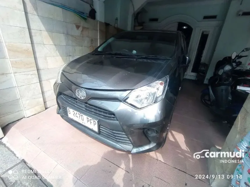 Jual Mobil Toyota Calya 2018 E 1.2 di DKI Jakarta Manual MPV Abu