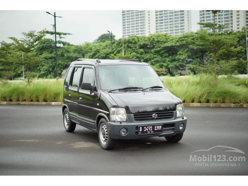 Jual Mobil Suzuki Karimun 2003 DX 1.0 di DKI Jakarta Manual Hatchback Hitam Rp 67.500.000