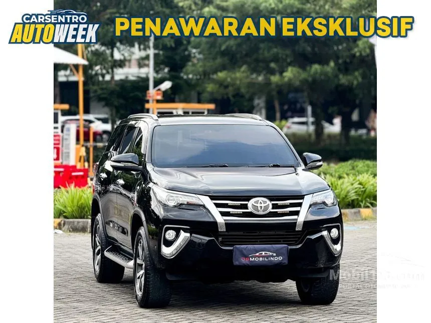 Jual Mobil Toyota Fortuner 2016 VRZ 4X2 2.4 di Jawa Tengah Automatic SUV Hitam Rp 380.000.000