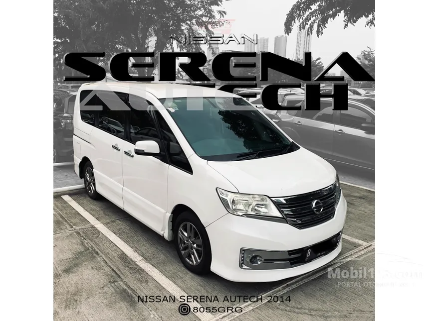 Jual Mobil Nissan Serena 2014 Panoramic Autech 2.0 di DKI Jakarta Automatic MPV Putih Rp 178.000.000