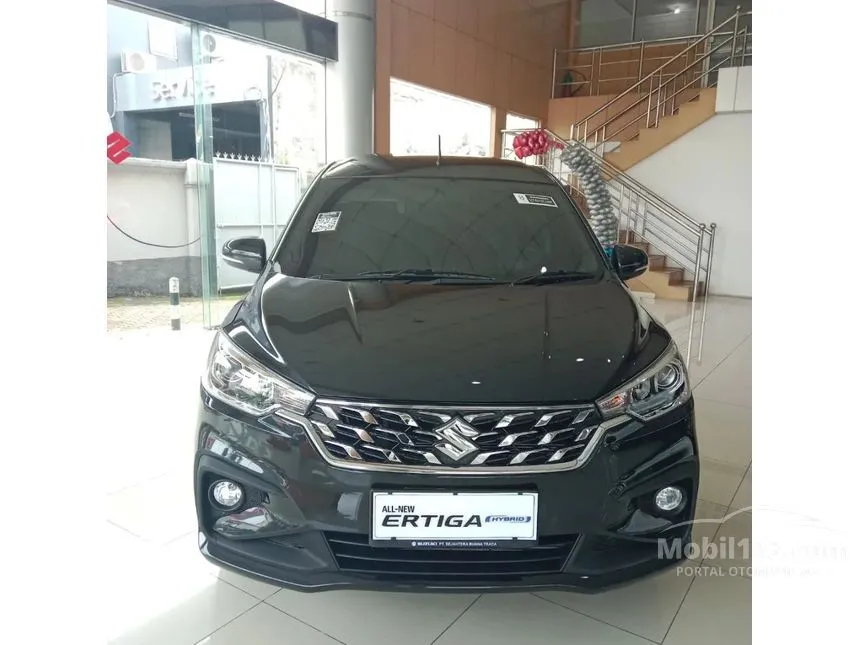 Jual Mobil Suzuki Ertiga 2024 GX Hybrid 1.5 di Banten Automatic MPV Hitam Rp 219.000.000