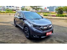Honda CRV 1.5 Turbo Cvt VTEC Non Prestige AT 2017 Abu-Abu Metalik - Tangan 1 - Low KM 20ribuan - Interior Mewah Bersih - Kredit Mudah pasti dibantu