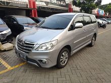 Toyota Kijang Innova 2.0 V Mt Manual 2014 Silver Terawat Baik Harga Cash 183.500 stnk 01.2020