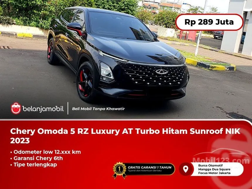 Jual Mobil Chery Omoda 5 2023 RZ 1.5 di DKI Jakarta Automatic SUV Hitam Rp 289.000.000