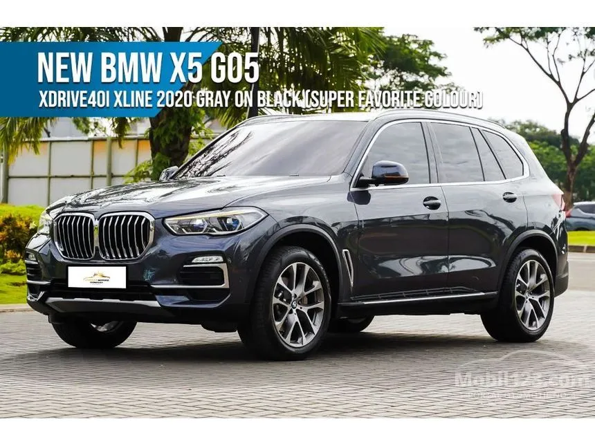 Jual Mobil BMW X5 2020 xDrive40i xLine 3.0 di Banten Automatic SUV Hitam Rp 845.000.000