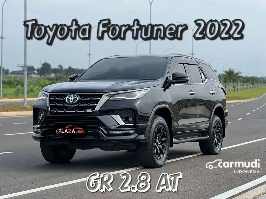 Jual Mobil Toyota Fortuner 2022 GR Sport 2.8 di DKI Jakarta Automatic SUV Hitam Rp 434.000.000