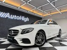 2018 Mercedes-Benz E300 2.0 AMG Line Sedan [Km23.000] Nik2018 White On Black Panoramic Sunroof PBD Record ATPM #AUTOHIGH #BEST VALUE