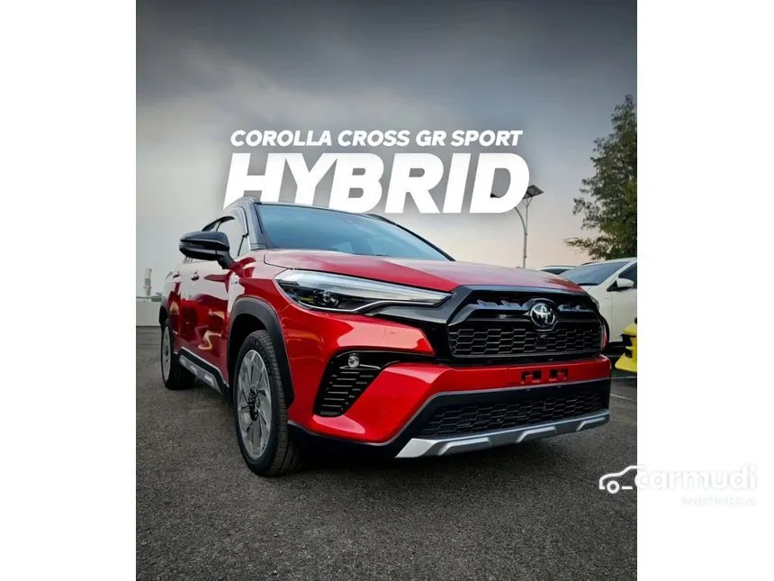Jual Mobil Toyota Corolla Cross 2024 Hybrid GR Sport 1.8 di Jawa Barat Automatic Wagon Merah Rp 480.100.000