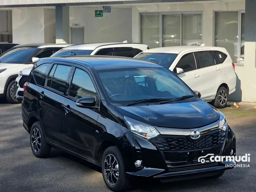 Jual Mobil Toyota Calya 2024 G 1.2 di Jawa Barat Automatic MPV Hitam Rp 158.800.000