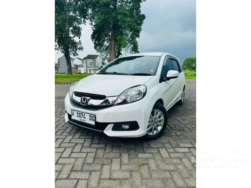 Jual Mobil Honda Mobilio 2014 E 1.5 di Jawa Timur Manual MPV Putih Rp 133.000.000